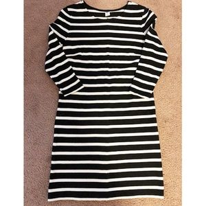 Black and White Mini Dress